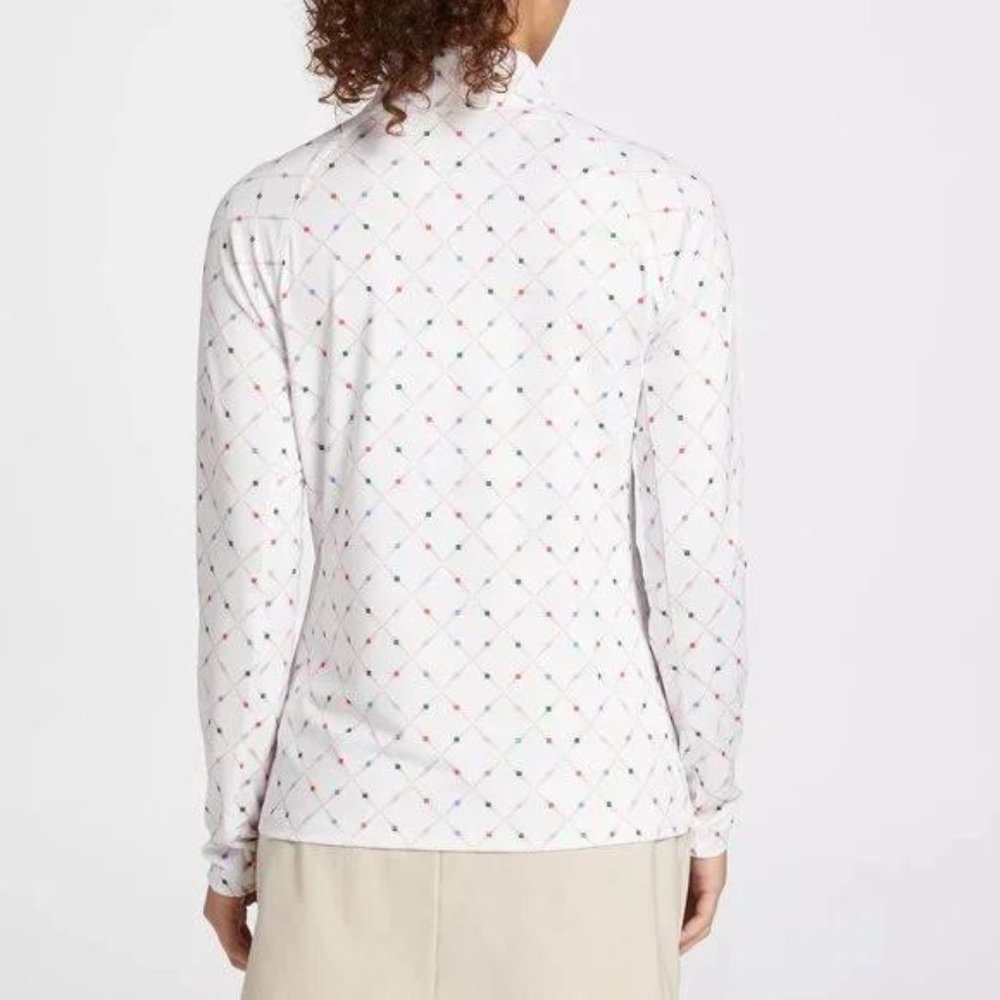 NWT Walter Hagen Women's Printed UV Long Sleeve Golf 1/4 Zip - Picture 3 of 5